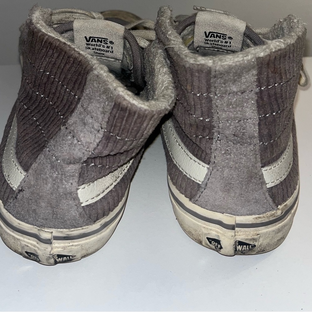 Women/ Men’s Vans Decon High-Top Sneakers| Corduroy & Sherpa| W: 6 | M: 4.5 - Picture 7 of 8